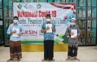 Vaksinasi Covid-19 untuk Santri Tahap ke 1 gelombang ke 2 Pesantren Raudlatul Ulum