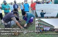 Groundbreaking Pembangunan Musholla Pesantren di Kampus 02 Pesantren Raudlatul Ulum Guyangan Trangkil Pati